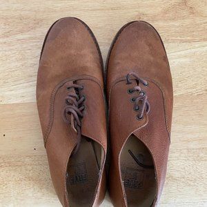 Frye Paige cognac oxfords